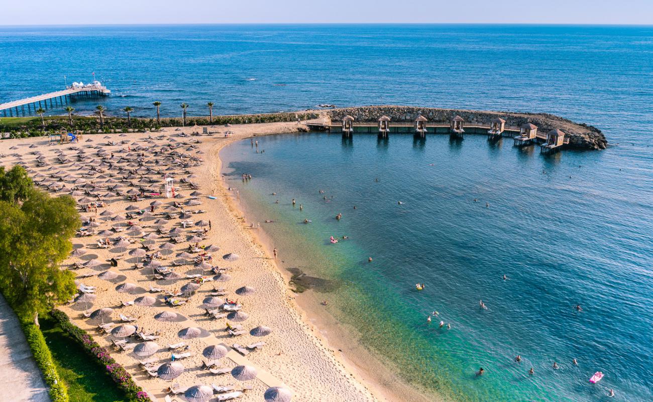 Foto de Avsallar beach con arena oscura superficie