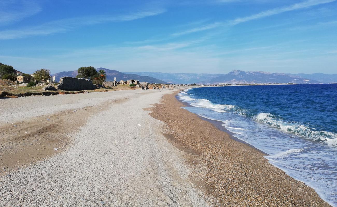 Foto de Guneyyurt beach con guijarro fino claro superficie