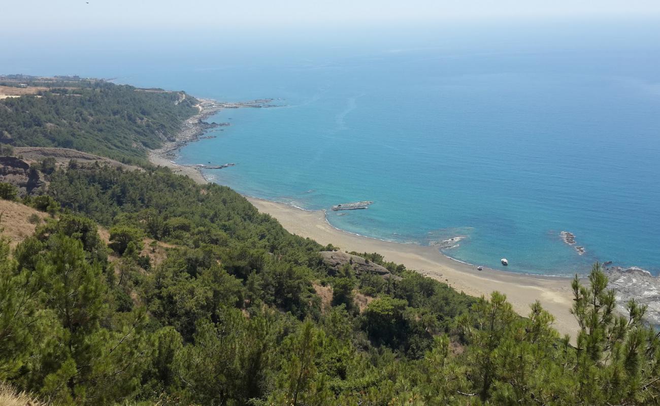 Foto de Kale beach con guijarro ligero superficie