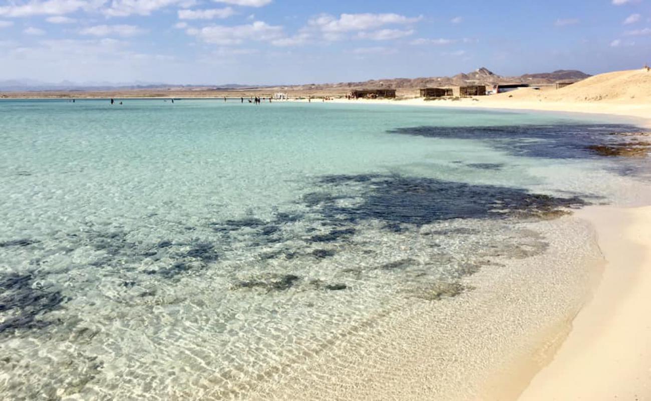 Foto de Ras Hankorab beach con arena brillante superficie