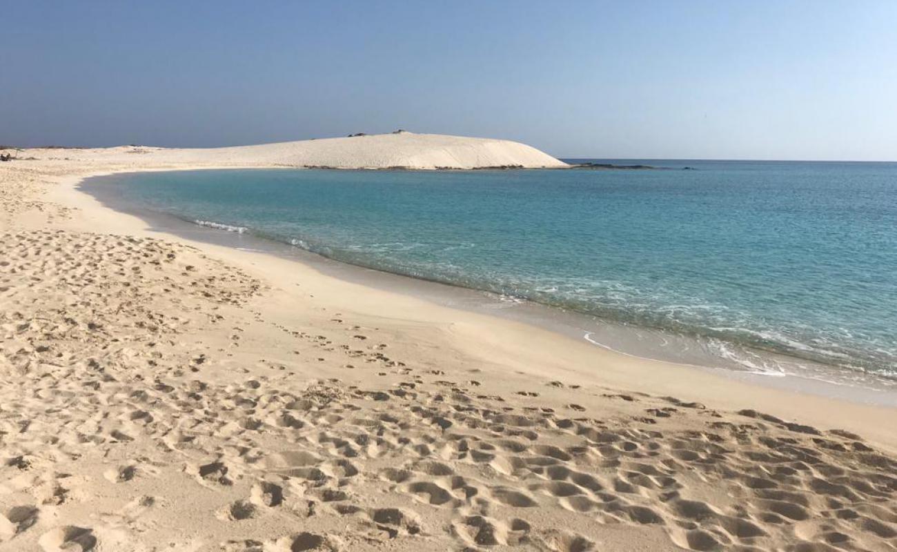 Foto de Lagouna Beach - Marsa Matrouh con arena fina blanca superficie