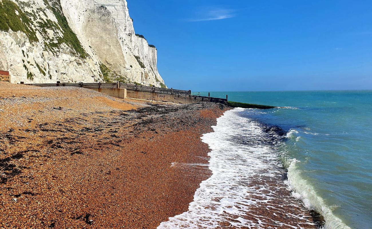 Foto de St Margaret's beach con guijarro fino claro superficie