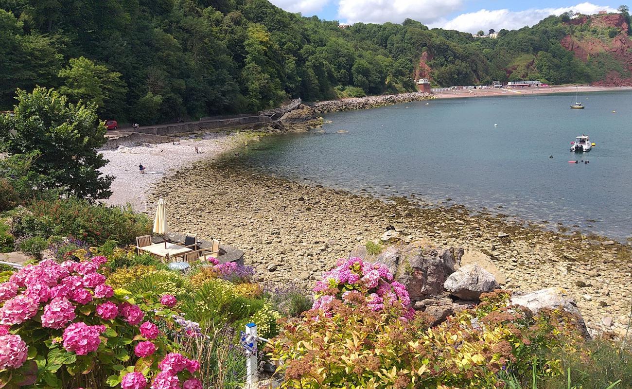 Foto de Playa de Babbacombe con piedra superficie