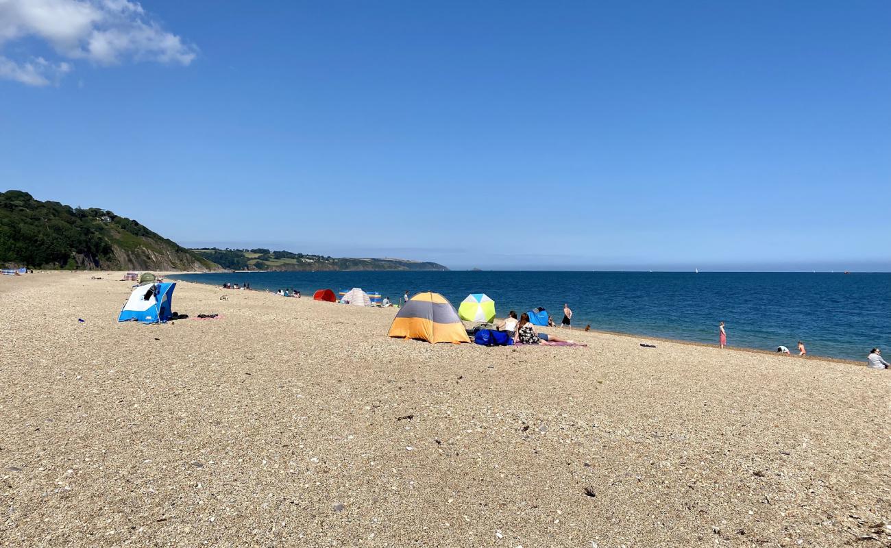 Foto de Strete Gate beach con guijarro fino claro superficie