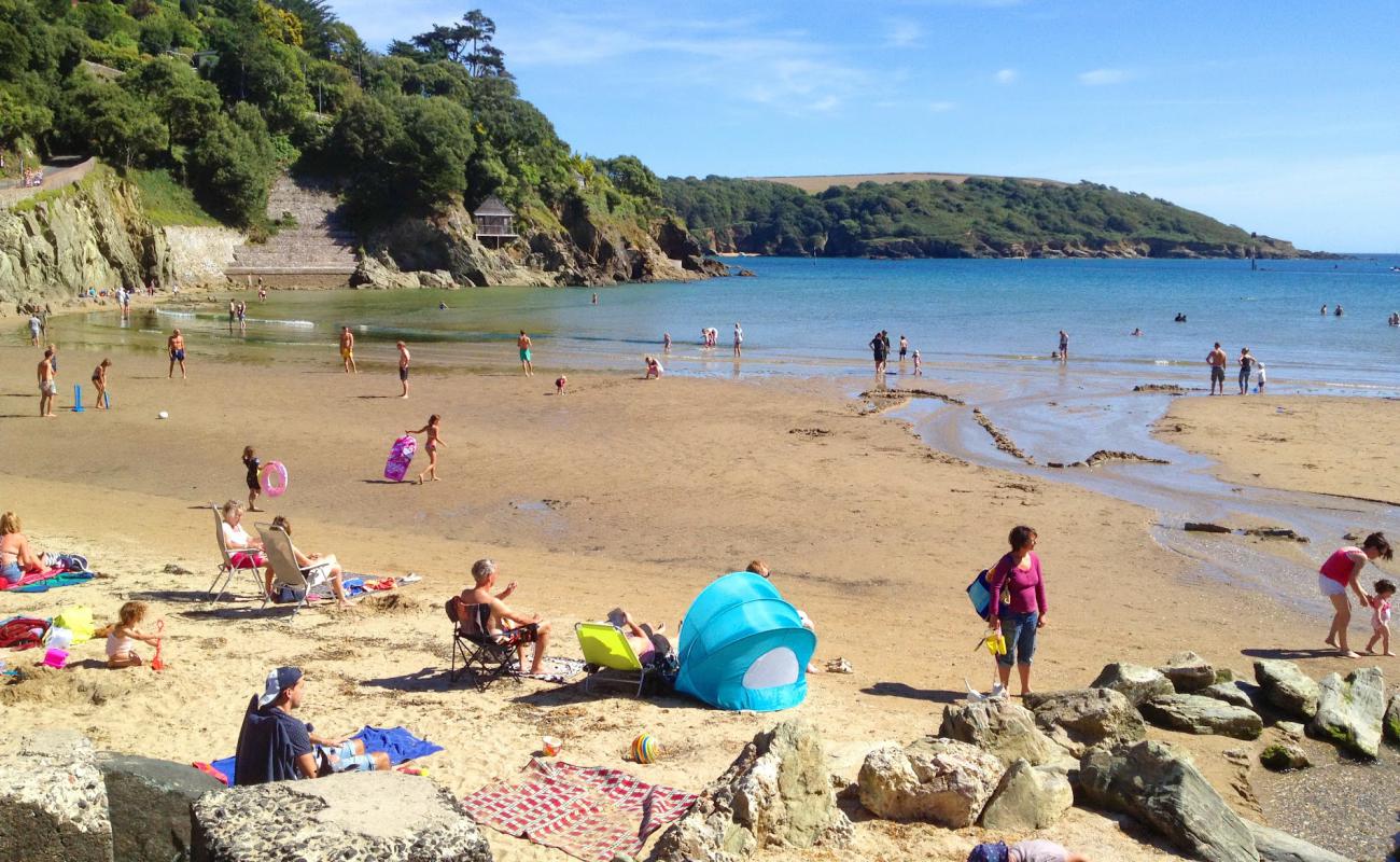 Foto de Salcombe North Sands con arena brillante superficie