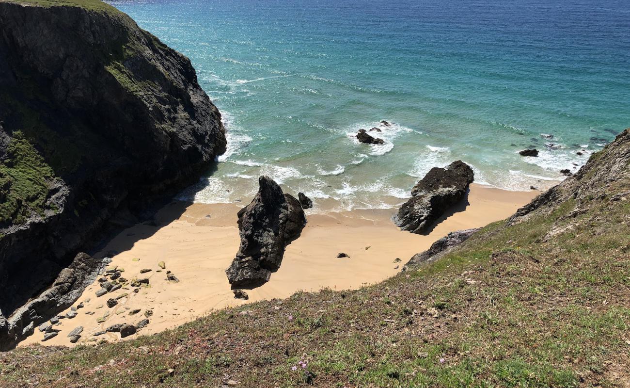 Foto de Butterhole beach con arena brillante superficie