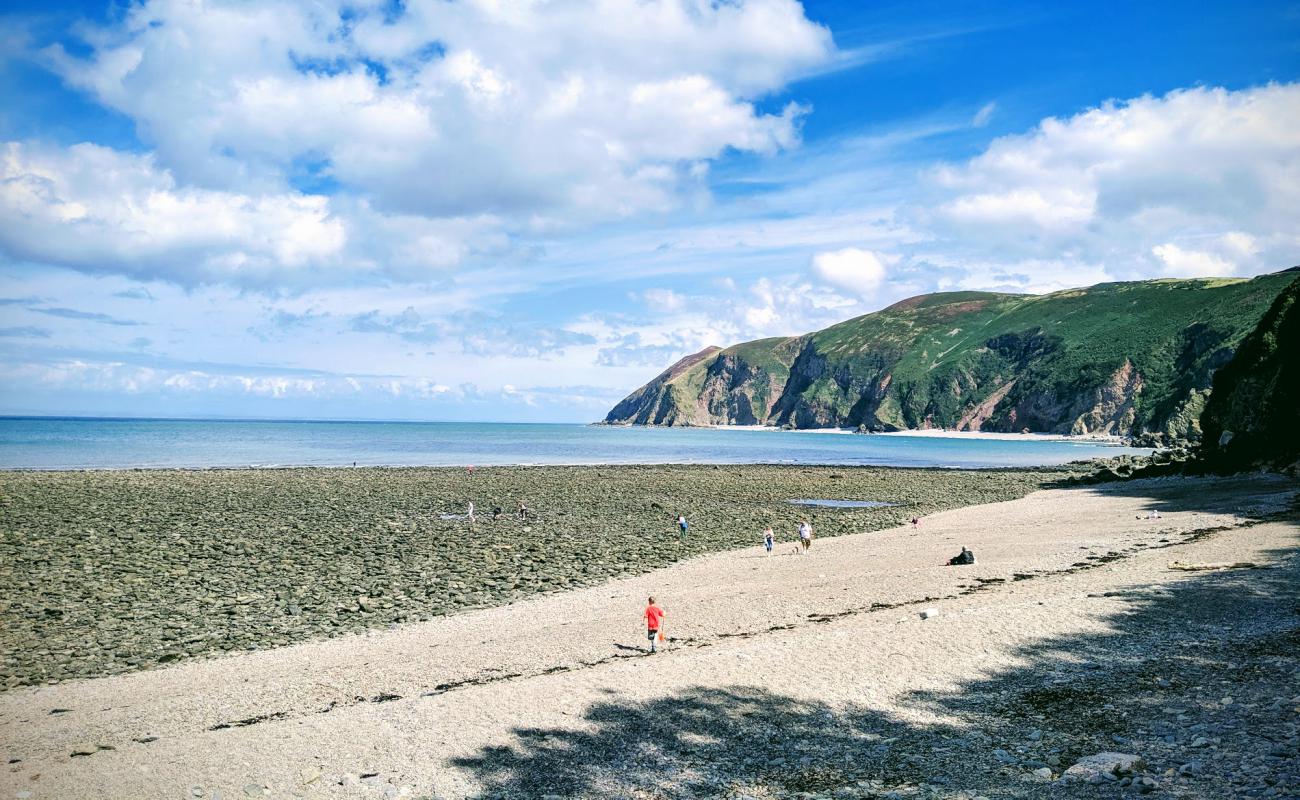 Foto de Blacklands beach con piedra superficie