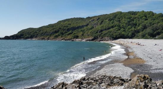 Pwll Du beach