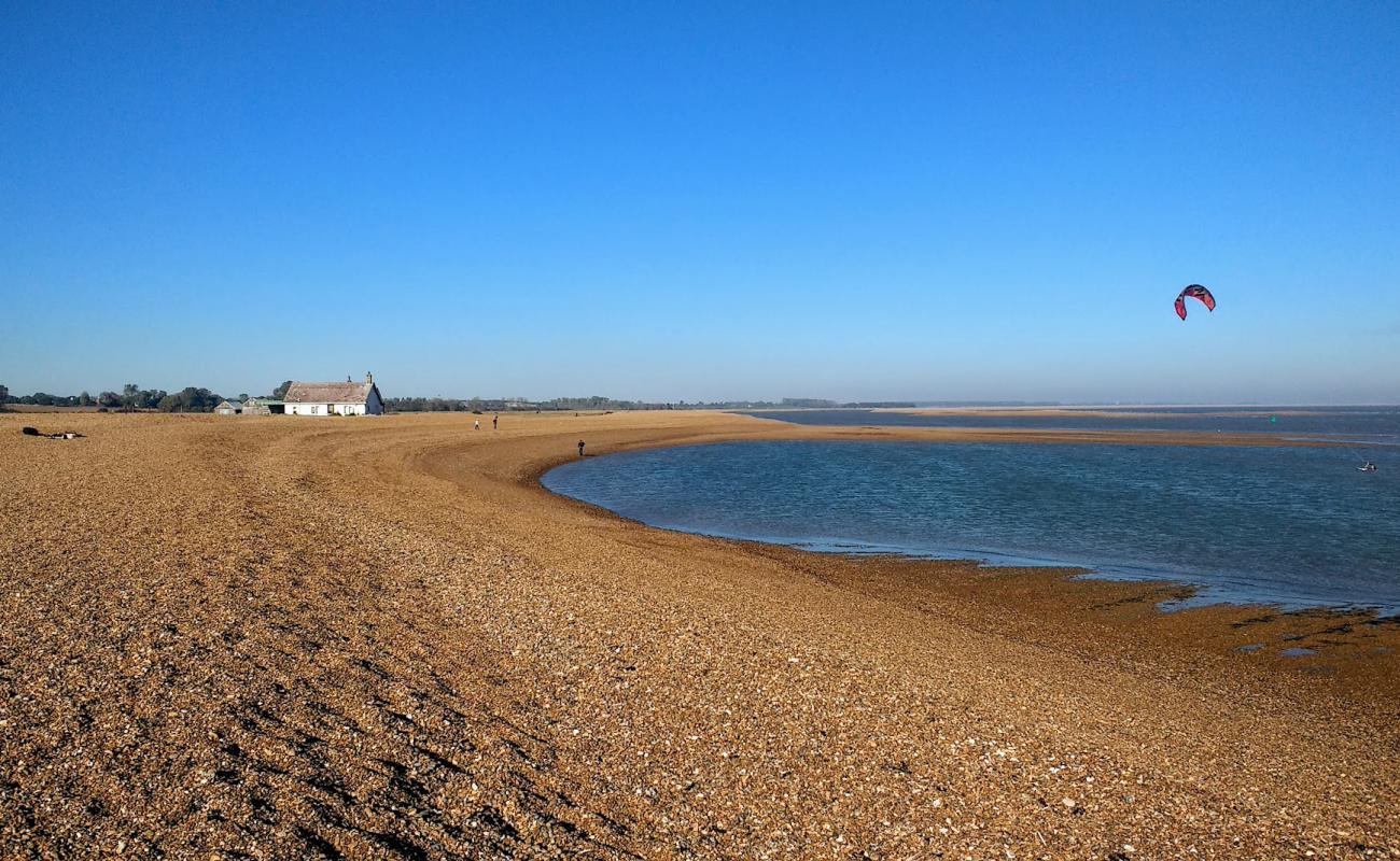 Foto de Shingle Street con guijarro fino oscuro superficie