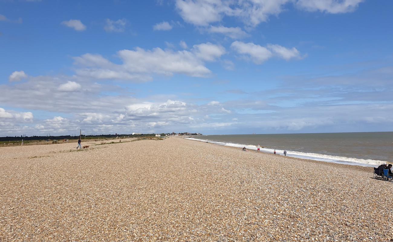 Foto de Playa de Aldeburgh con guijarro fino oscuro superficie