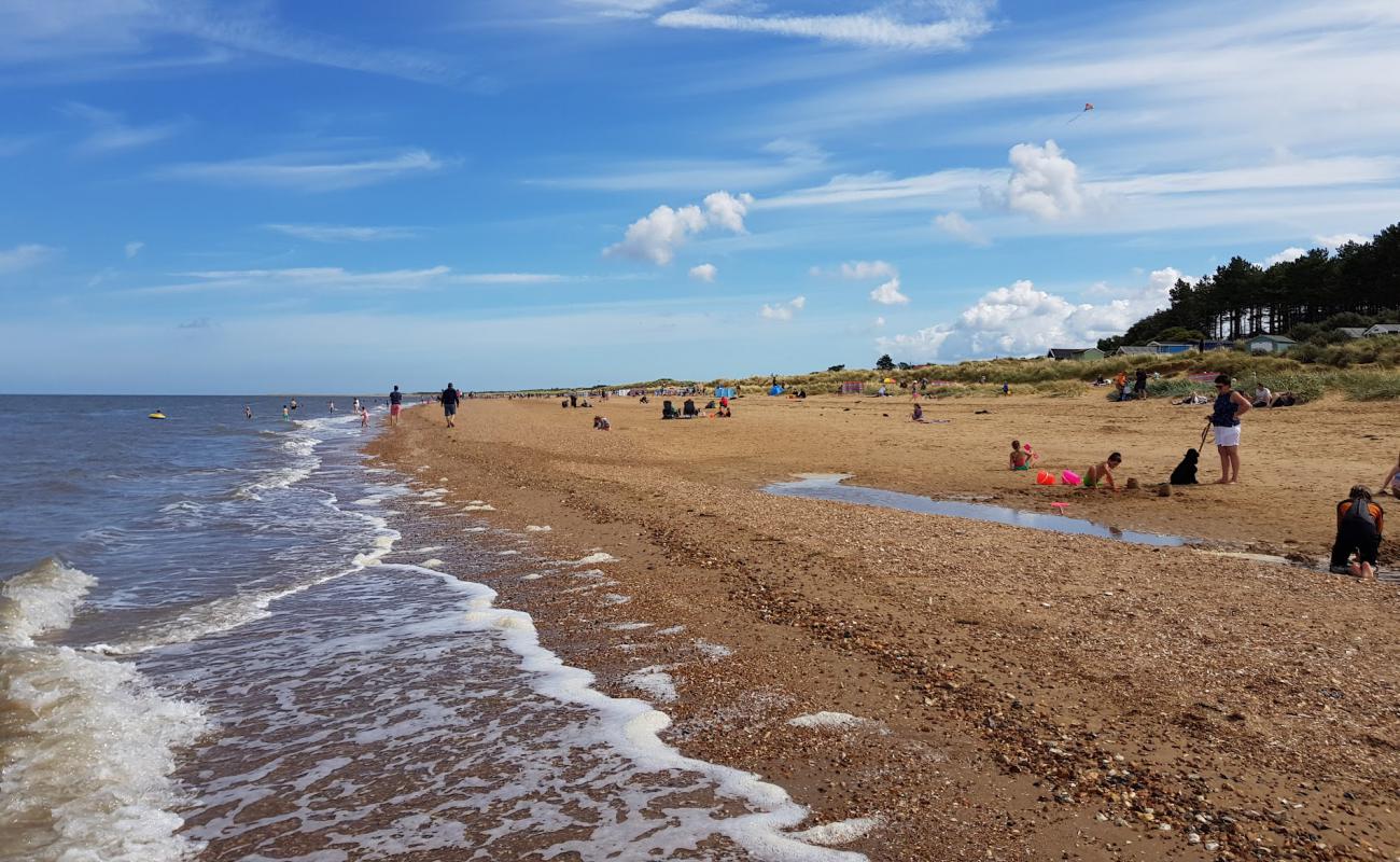 Foto de Old Hunstanton beach con arena brillante superficie