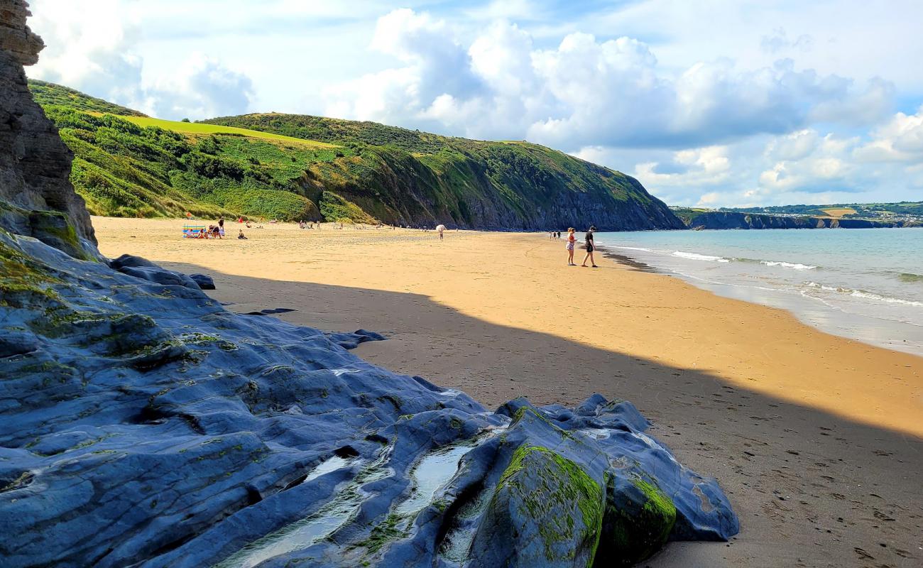 Foto de Playa de Penbryn - lugar popular entre los conocedores del relax