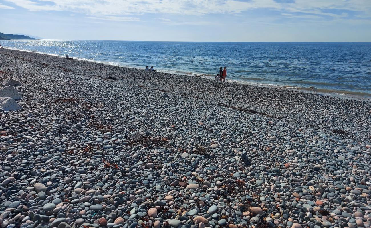 Foto de St bees beach con guijarro ligero superficie