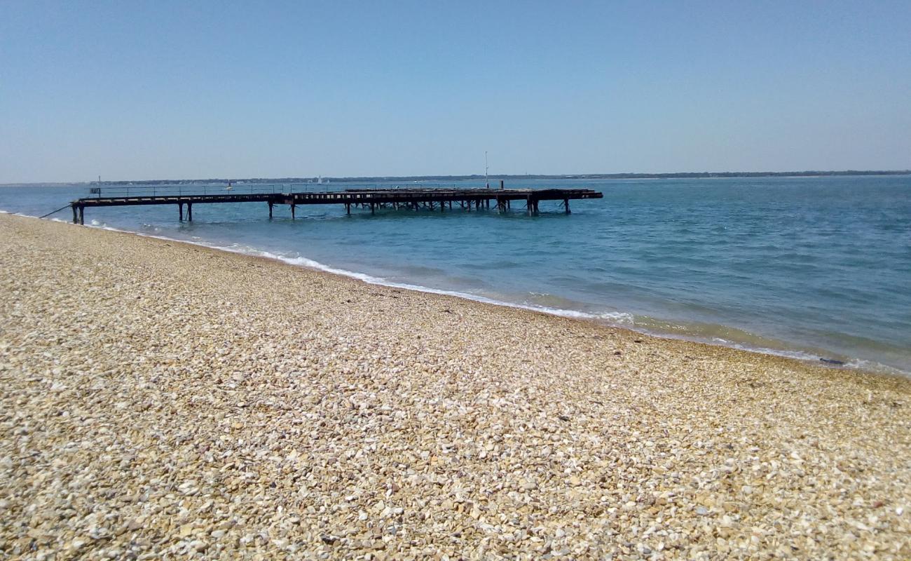 Foto de Fort Victoria Beach con guijarro fino claro superficie