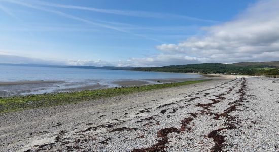 Skipness Castle Beach