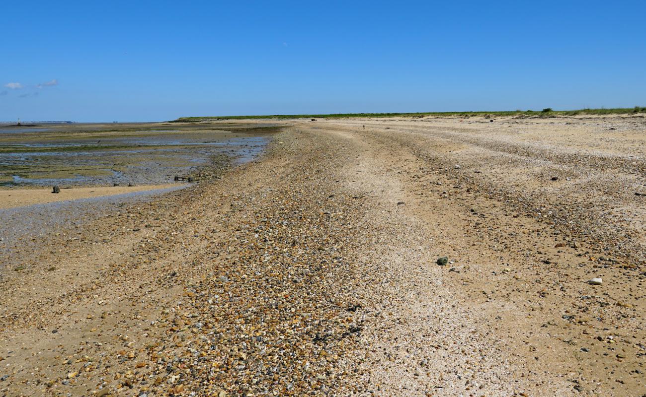 Foto de Playa Yantlet con arena fina y guijarros superficie