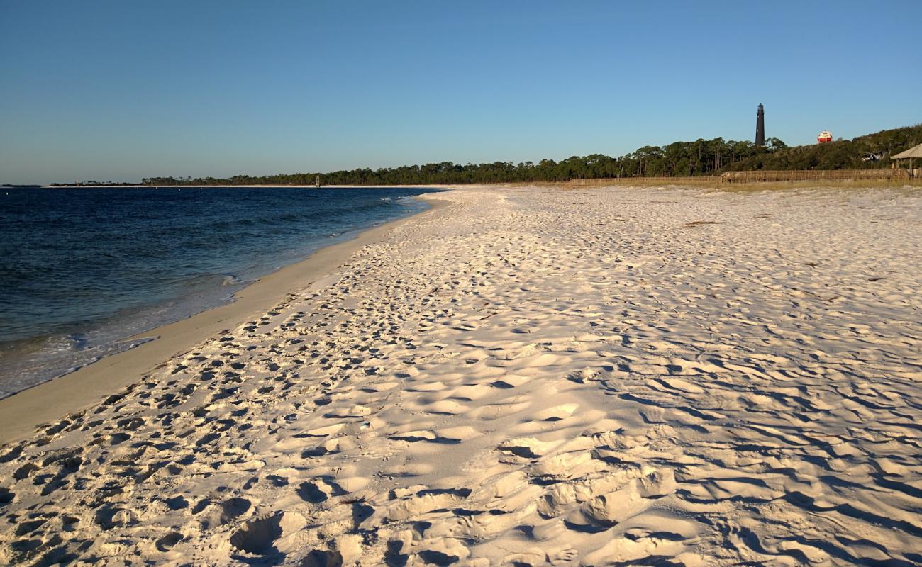 Foto de San Carlos Beach con arena fina blanca superficie