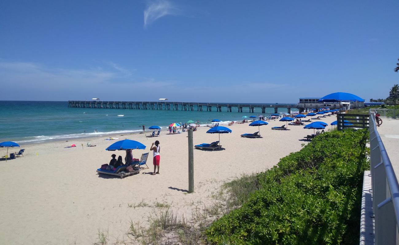 Foto de Lake Worth beach Park con arena brillante superficie