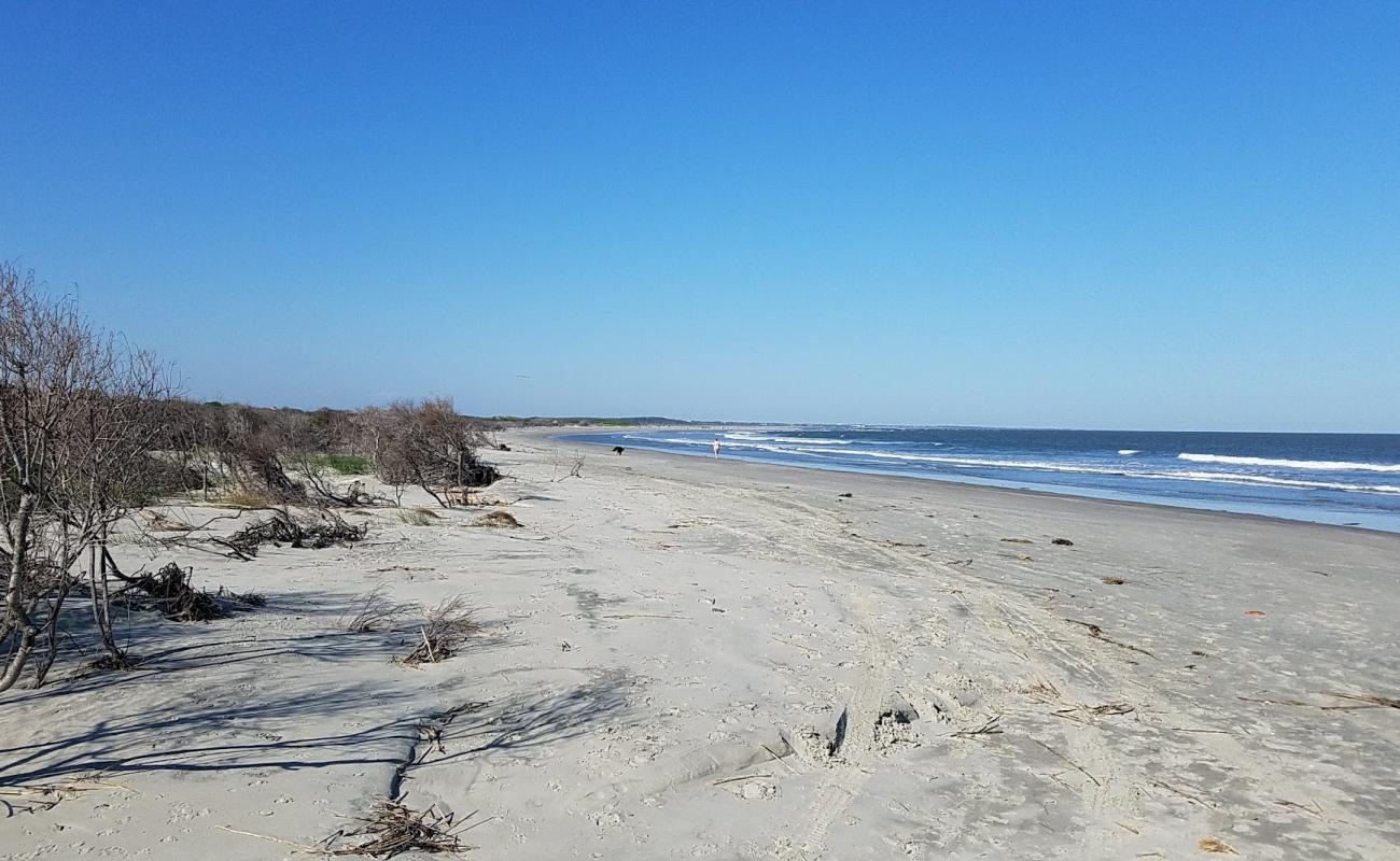 Foto de Seabrook beach con arena gris superficie