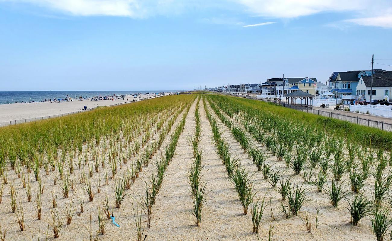 Foto de Lavallette Beach con arena brillante superficie