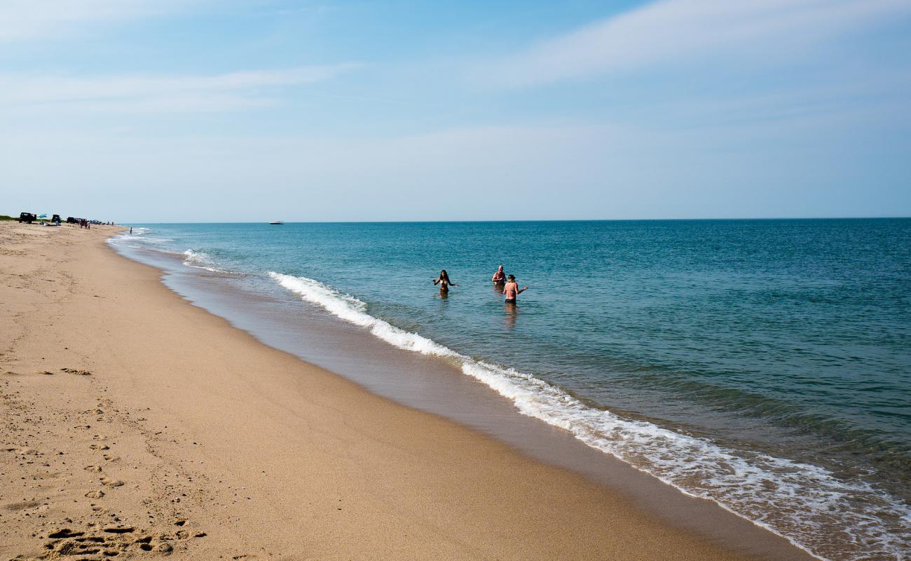 Foto de Great Point Beach con arena brillante superficie