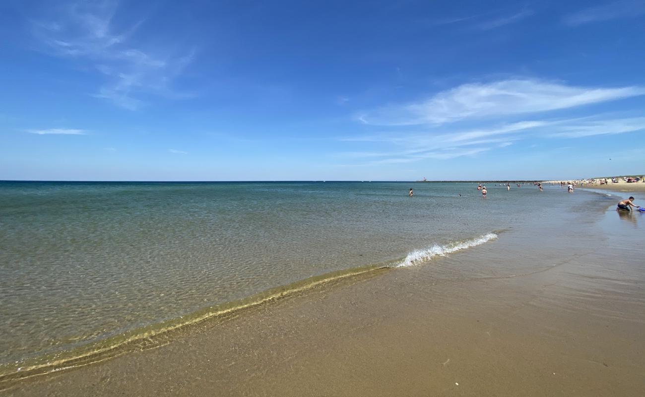 Foto de Scusset beach con arena brillante superficie