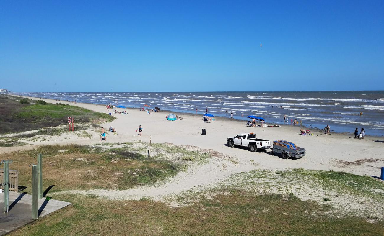 Foto de Galveston beach II con arena gris superficie