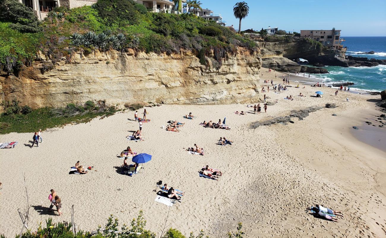 Foto de Table Rock beach con arena brillante superficie