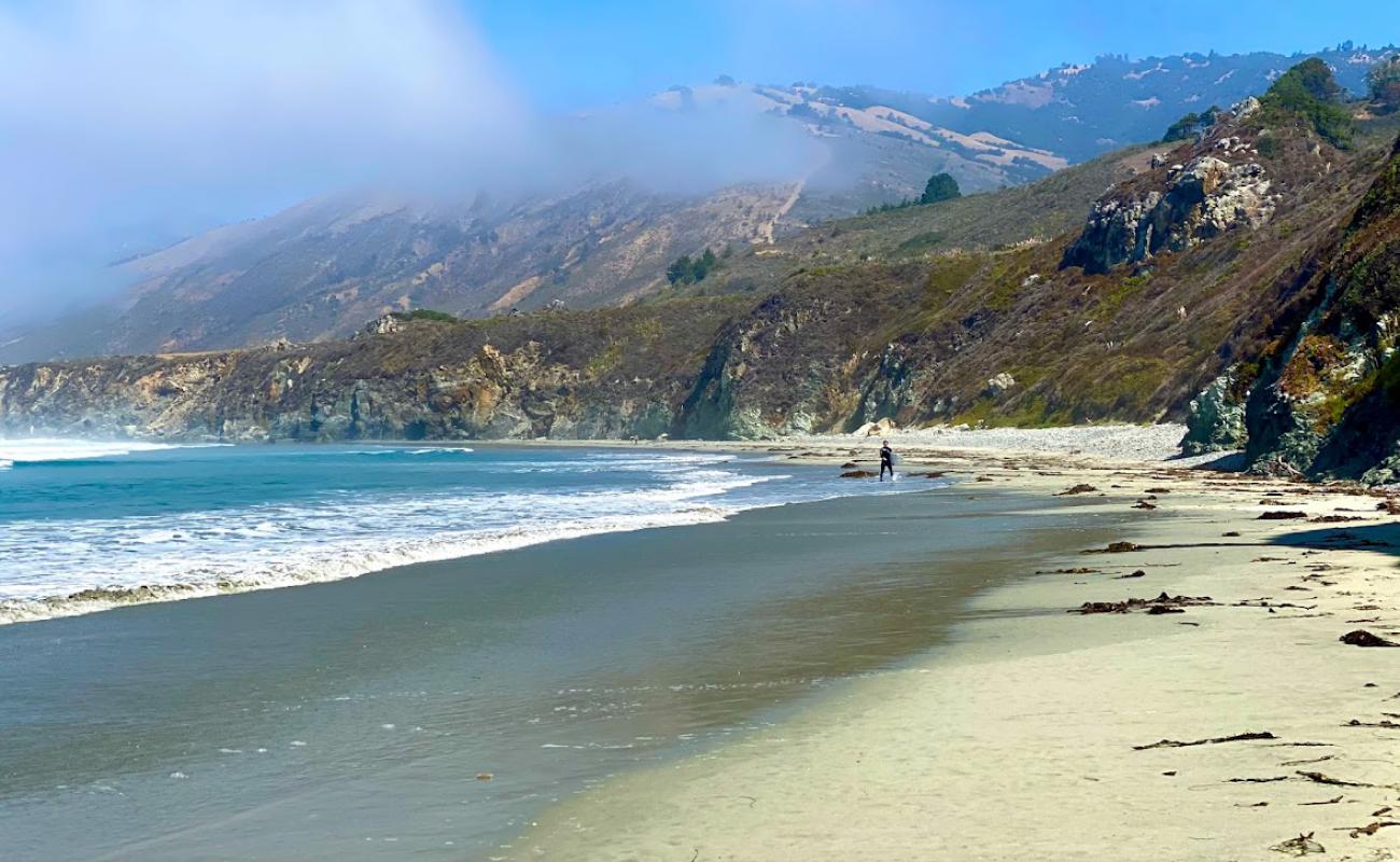 Foto de Sand Dollar Beach con arena brillante superficie