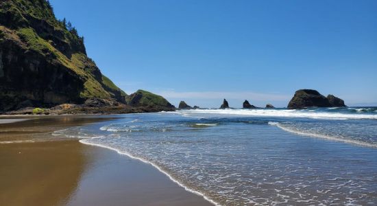 Larson Creek beach Oregon