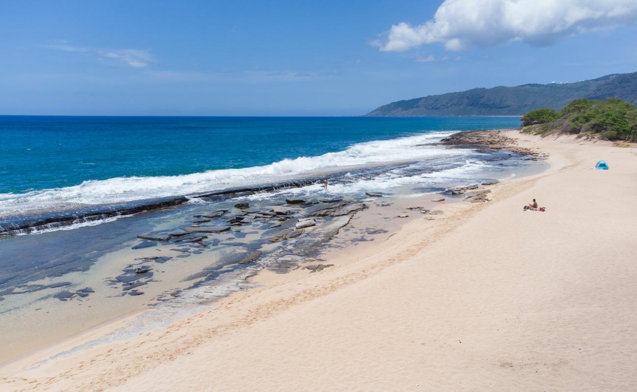 Foto de Keaau Beach con arena brillante superficie