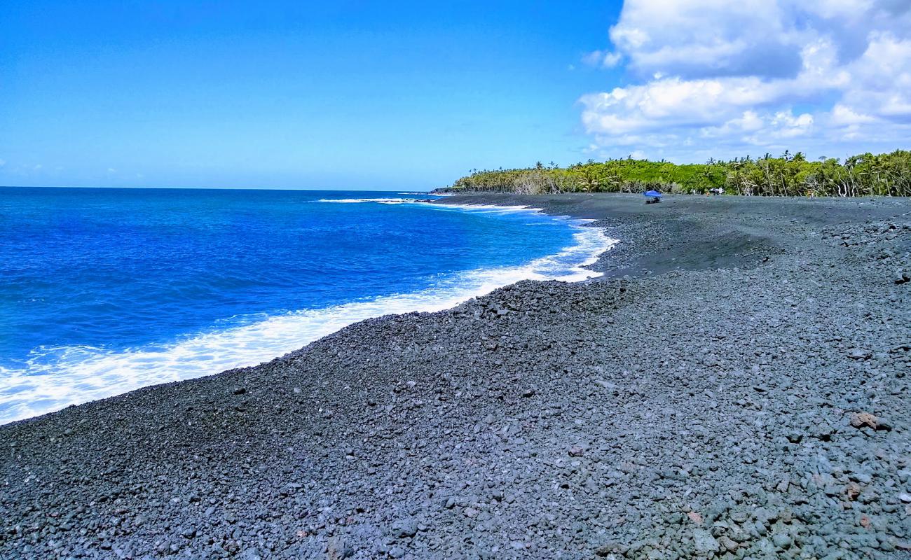 Foto de Isaac Hale beach con guijarro negro superficie