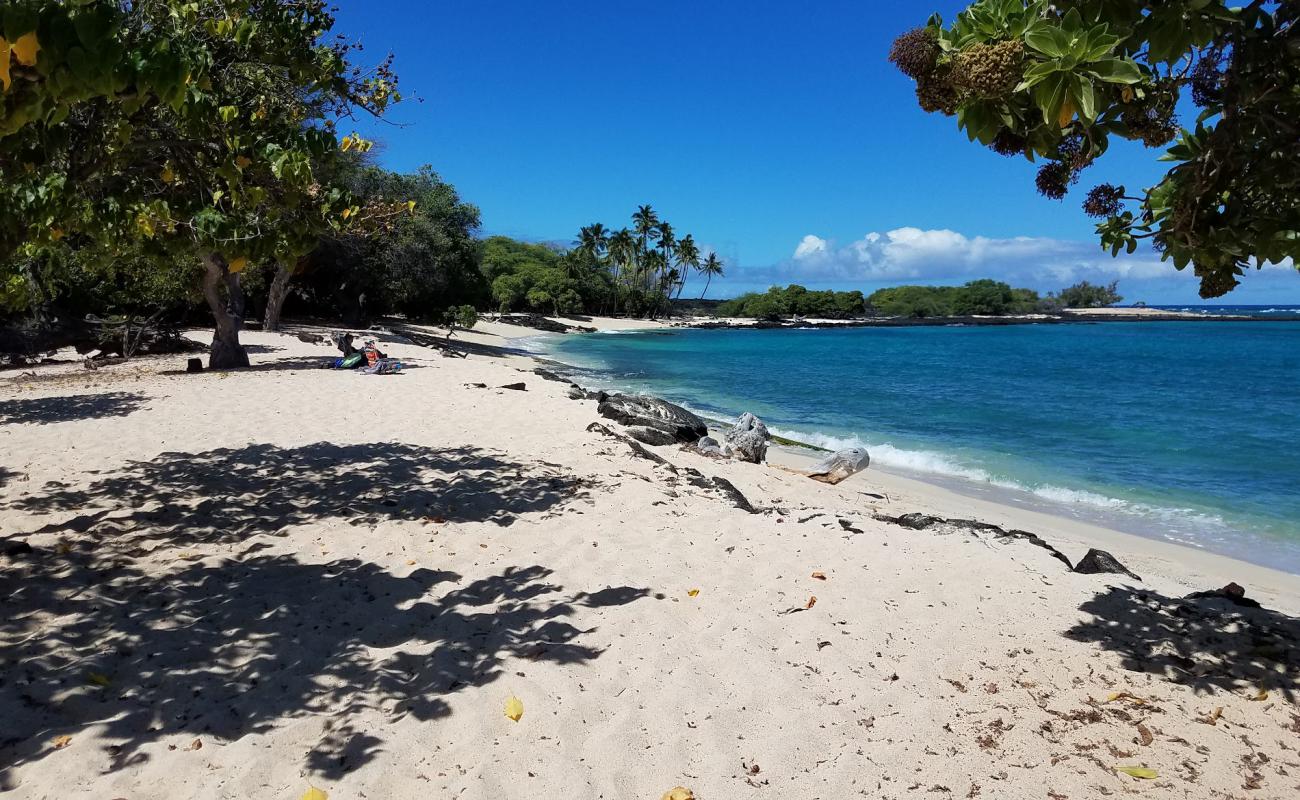 Foto de Mahai'ula beach con brillante arena fina superficie