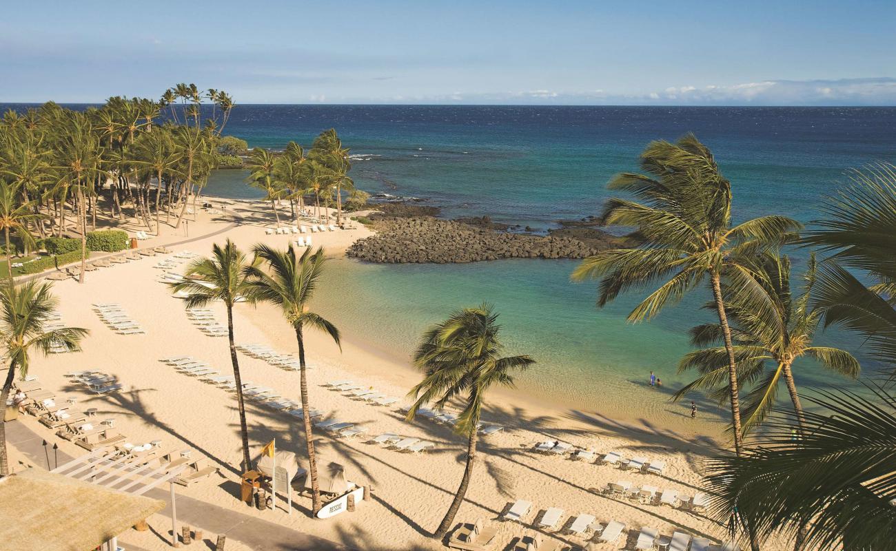 Foto de Playa Fairmont Orchid con arena brillante superficie