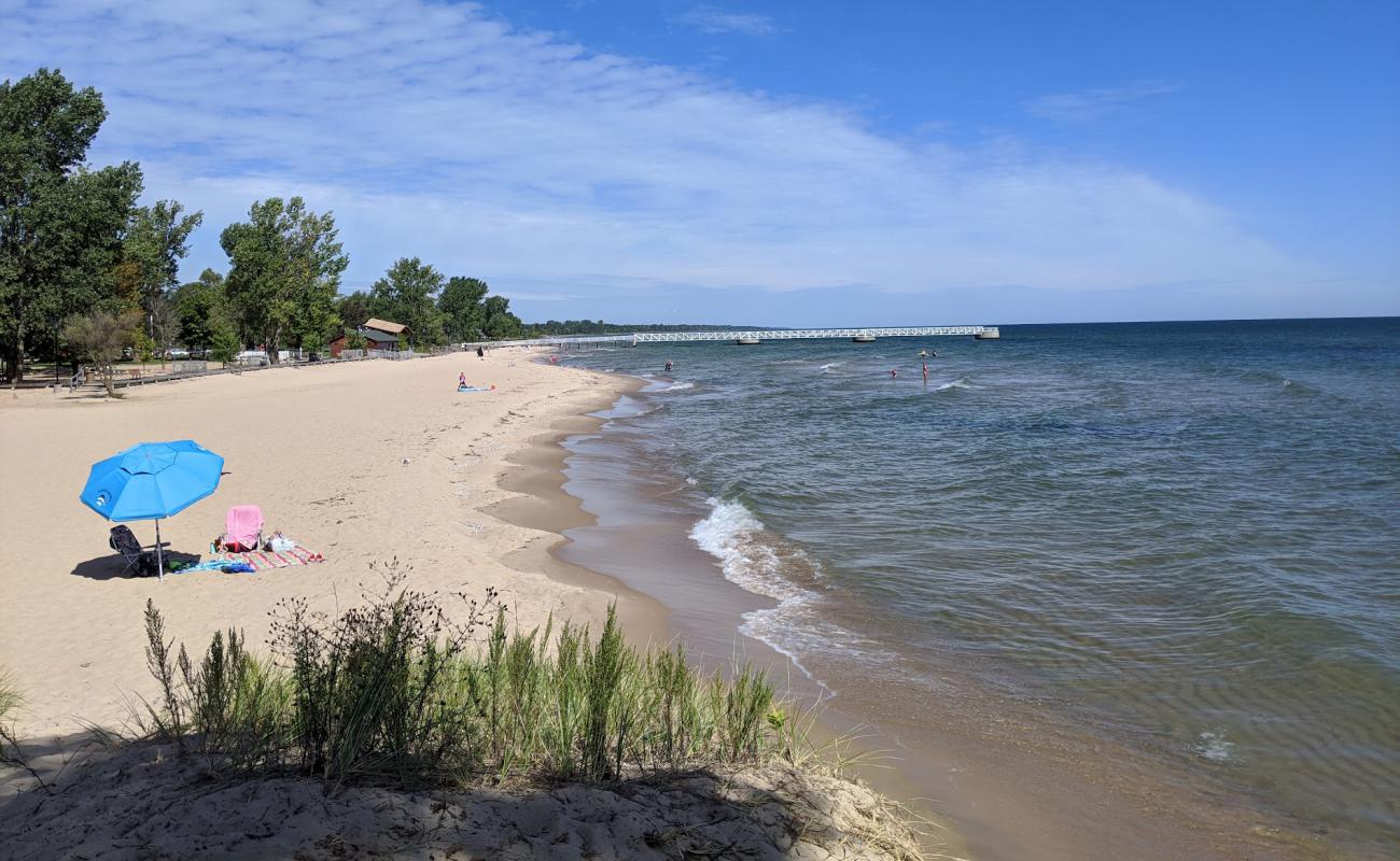 Foto de Oscoda Beach Park con arena brillante superficie