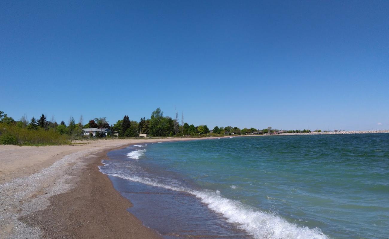 Foto de South Shore Park Beach con arena gris y guijarros superficie