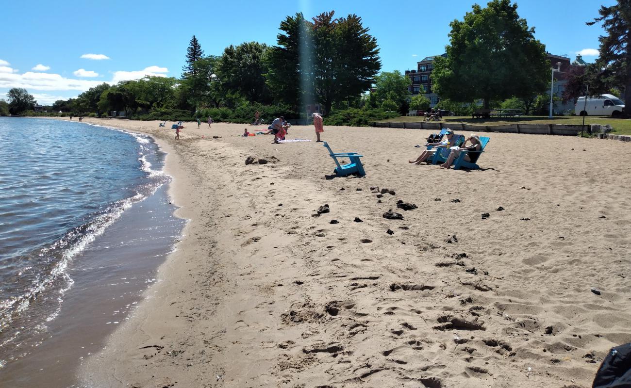 Foto de Clinch Park Beach con arena brillante superficie