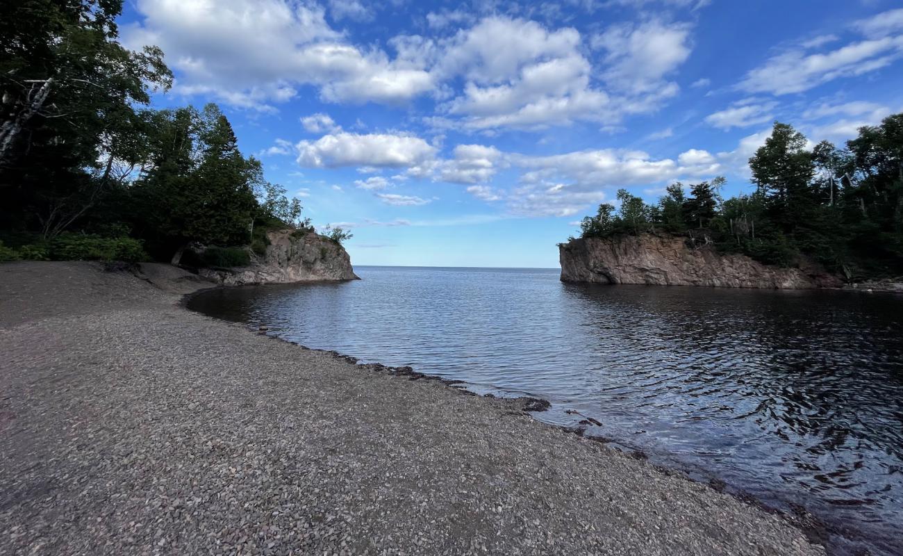 Foto de Lake Superior Beach con piedra superficie