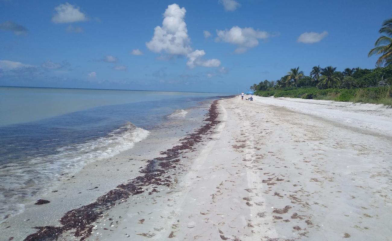 Foto de Sanibel beach con arena blanca superficie