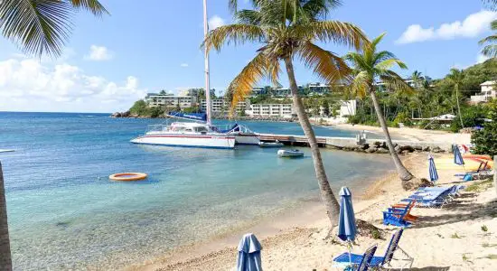 Bolongo Bay beach