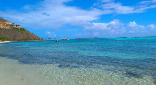 Playa de Oil Nut Bay.