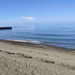 Foto de Ureki Nature beach con agua cristalina superficie