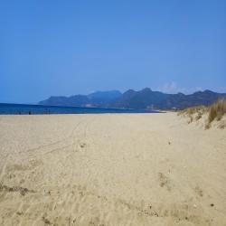 Foto de Pamucak beach y el asentamiento