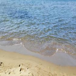 Foto de Pamucak beach área de servicios